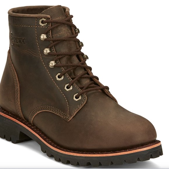 Chippewa Other - NIB Chippewa Cibola chocolate Apache leather work boot 6” lacer non safety 8